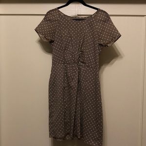 Banana polka dot dress